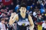 不在状态！姜伟泽半场7中2拿8分3助有3失误 正负值-18